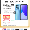 [알리] Oukitel 4G C32 스마트폰 ($99.99/무료)
