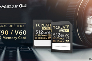 팀그룹, T-CREATE EXPERT SDXC UHS-II U3 ​​V90 및 V60 메모리 카드 출시