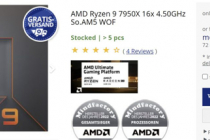 AMD 라이젠 7000 시리즈 가격 인하? 할인 시즌 이벤트?
