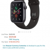 [Amazon] Apple Watch5($330) (GPS, 44mm) - Space Gray