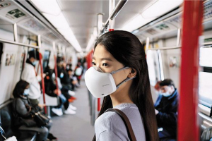 ‘청정기형’ 전자식 마스크 이제 한국서도 판다