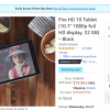 아마존 Fire HD 10 Tablet 10.1" 32 GB Black, 79.99달러